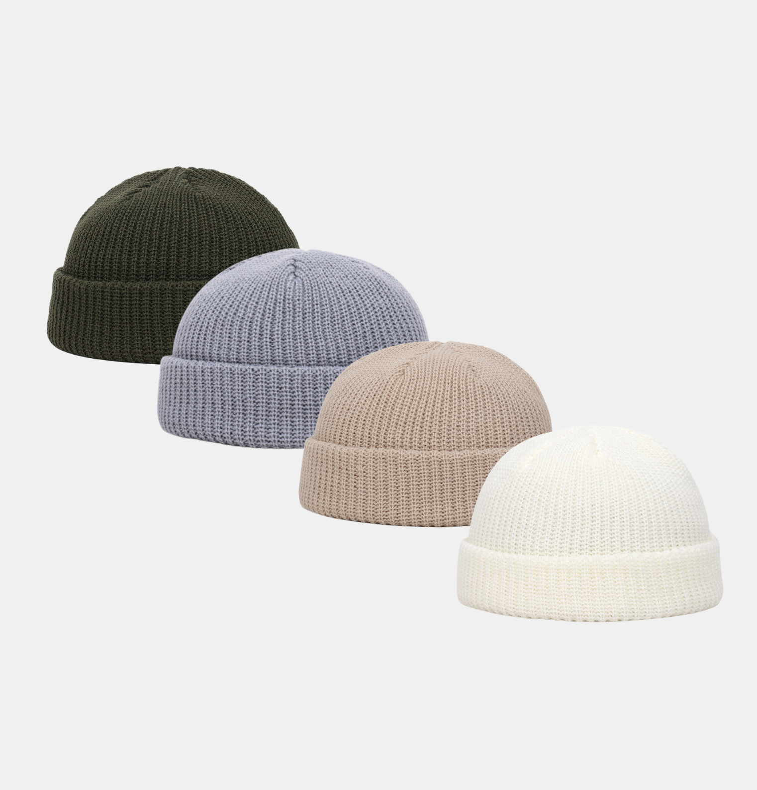 FISHERMAN BEANIE 4 PACK