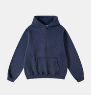 OVERSIZED HEAVYWEIGH WASHED HOODIE - 350GSM