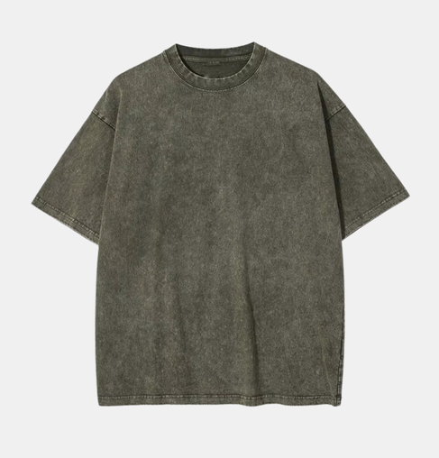 WASHED 250GSM HEAVY LOOSE FIT T-SHIRT