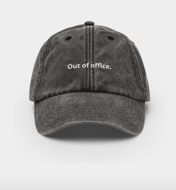 Washed Cap - Out of Office